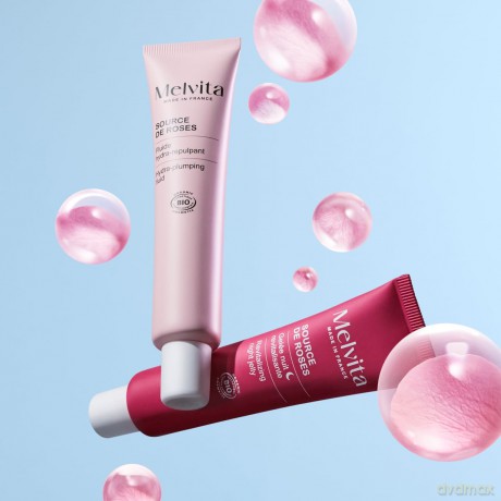 Hydrating facial fluid Source de Roses Hydra-Plumping Fluid 40 ml