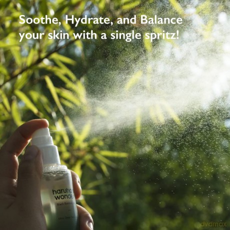 Hydrating facial mist Black Bamboo Mist 80 ml