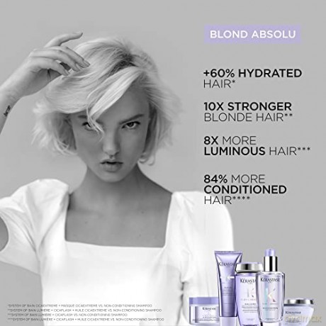 Hydrating Illuminating Shampoo for Lightened and Highlighted Hair Blond Absolu Bain Lumire Hydrating Illuminating Shampoo - Volume: 250 ml