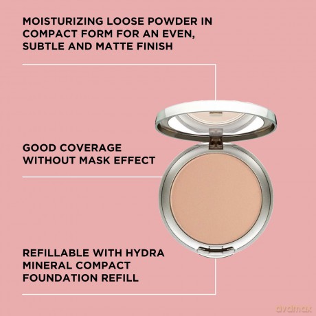 Hydrating mineral makeup Hydra Mineral Compact Foundation 10 g - Shade: 67 Natural Peach