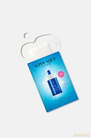 Hydrating sheet mask with hyaluronic acid Super Aqua Ampoule Mask 28 g