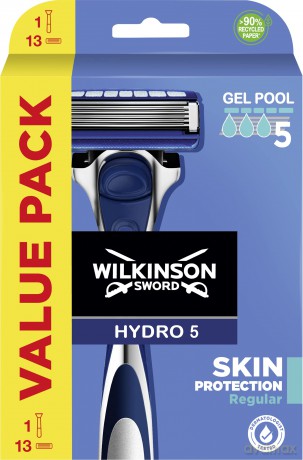 Hydro 5 Skin Protection razor + 13 heads