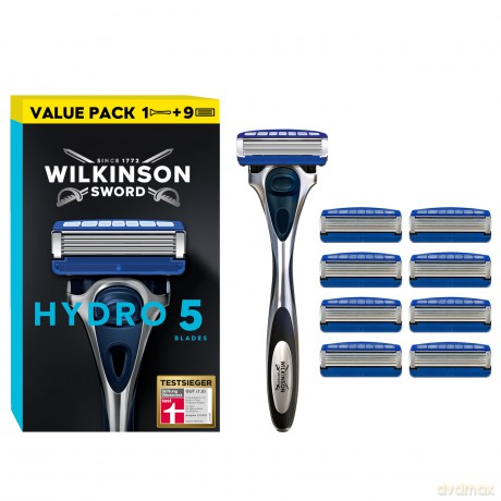 Hydro 5 Skin Protection razor + 9 heads