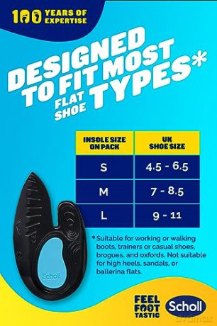 In-Balance Heel Orthopedic Insoles Pain Relief Insole 1 pair - Variant: Large
