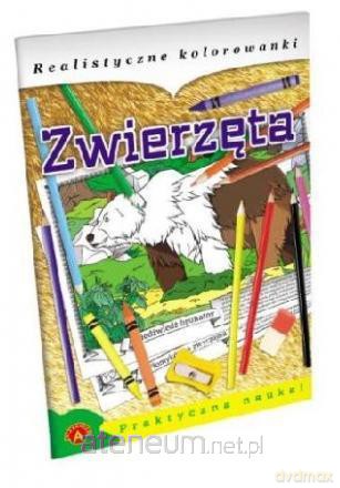 Realistyczne kolorowanki - Zwierzęta ALEX [KSIĄŻKA]