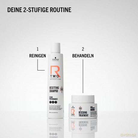 Intensive treatment for extremely damaged hair R-Two Bonacure Rescuing Treatment - Volume: 200 ml
