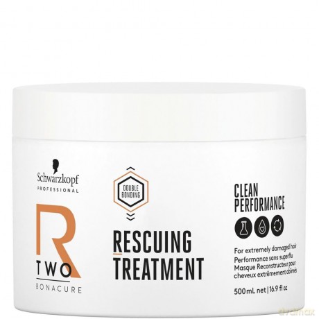 Intensive treatment for extremely damaged hair R-Two Bonacure Rescuing Treatment - Volume: 500 ml