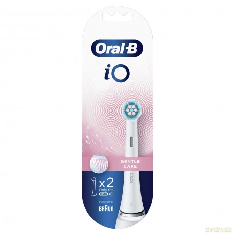 IO Gentle Care replacement brush heads 2 pcs