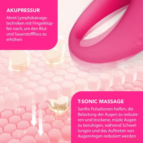 IRIS 2 Brightening Eye Massager - Variant: Fuchsia