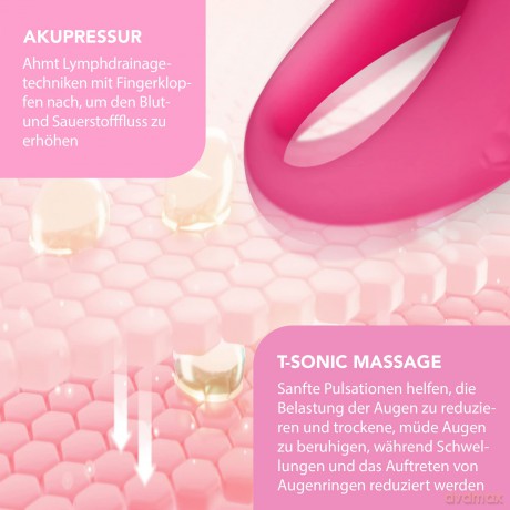 IRIS 2 Brightening Eye Massager - Variant: Pearl Pink