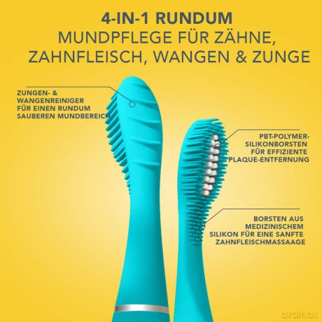 ISSA MINI 3 Ultra-Hygienic Sonic Toothbrush 4 in 1 - Variant: Summer Sky