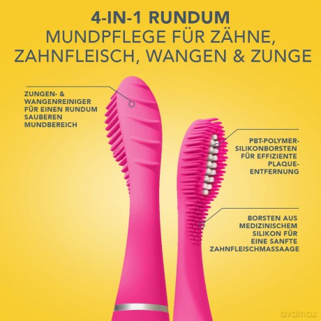 ISSA MINI 3 Ultra-Hygienic Sonic Toothbrush 4 in 1 - Variant: Wild Strawberry