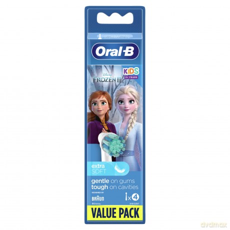 Kids Frozen replacement brush heads 4 pcs