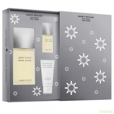 L`Eau D`Issey Pour Homme - woda toaletowa 125 ml + sprchov gel 50 ml + woda toaletowa 15 ml