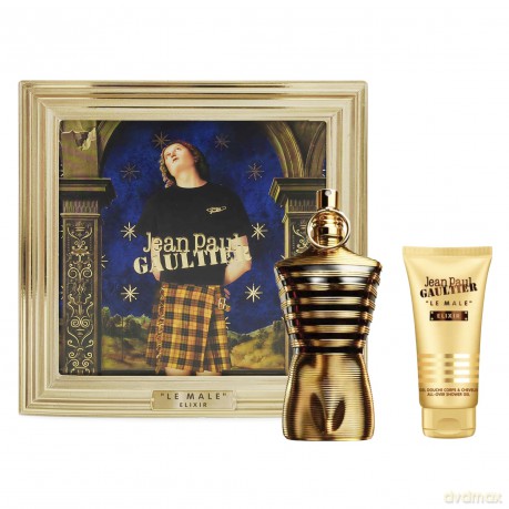 Le Male Elixir - parfm 125 ml + sprchov gel 75 ml