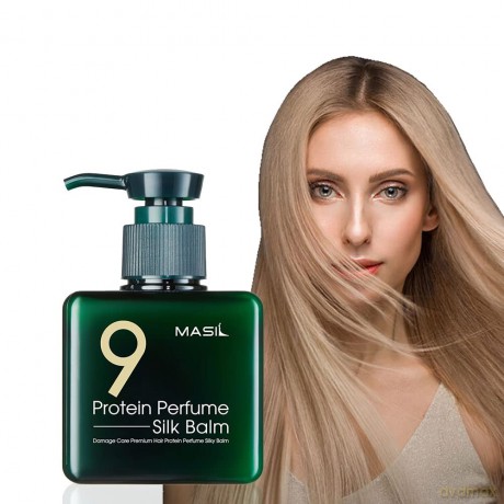 Leave-in balm for damaged hair 9 Protein Perfume Silk Balm 180 ml