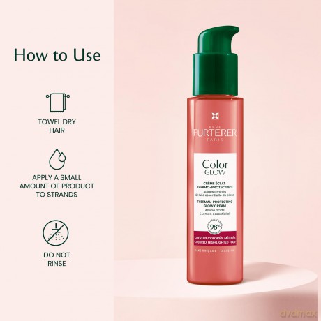 Leave-in care for colored and highlighted hair Color Glow Thermal Protecting Glow Cream 100 ml