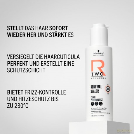 Leave-in care for extremely damaged hair R-Two Bonacure Renewal Sealer 145 ml