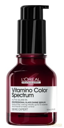 Leave-in serum for colored hair Vitamino Color Spectrum Professional Glass Shine Serum - Volume: 50 ml