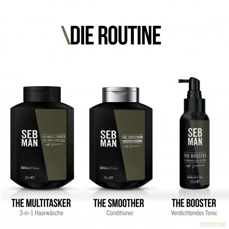 Leave-in tonic for hair density SEB MAN The Booster Thickening Leave-In Tonic 100 ml