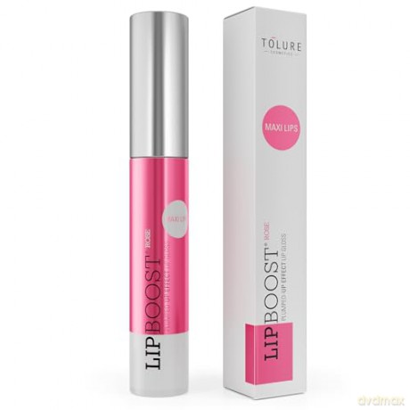 Lip boost lip gloss Plumped-Up Effect Lip Gloss 8 ml - Shade: Rose