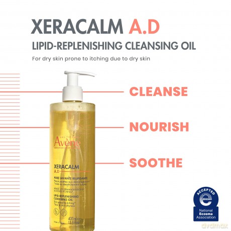 Lipid-Replenishing Cleansing Oil XeraCalm AD Lipid-Replenishing Cleansing Oil for dry skin - Volume: 750 ml