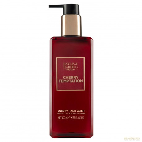 Liquid hand soap The Edit Cherry Temptation Luxury Hand Wash 400 ml