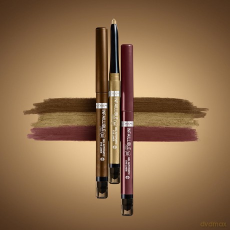 Long-lasting gel eyeliner Infaillible Grip 36h Gel Automatic Liner 5 g - Shade: 12 Bronzed Expresso