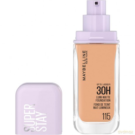 Long-lasting mattifying makeup Super Stay Lumi-Matte Foundation 35 ml - Shade: 115