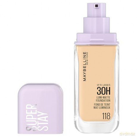Long-lasting mattifying makeup Super Stay Lumi-Matte Foundation 35 ml - Shade: 118