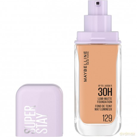 Long-lasting mattifying makeup Super Stay Lumi-Matte Foundation 35 ml - Shade: 129