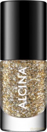 Long-lasting nail polish Nail Colour 5 ml - Shade: Golden Star