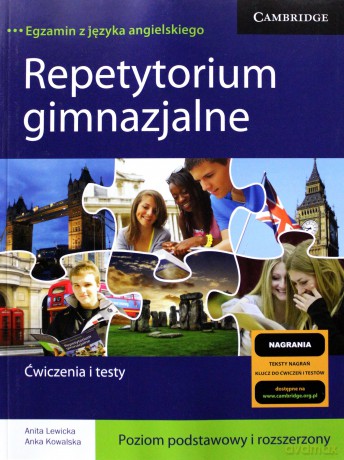 Repetytorium gimnazjalne ćw. i testy CAMBRIDGE [KSIĄŻKA]