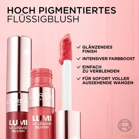 Lumi Liquid Blush 10 ml - Shade: 645 Cool Berry
