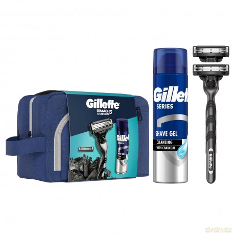 Mach3 Charcoal Shaving Gift Set