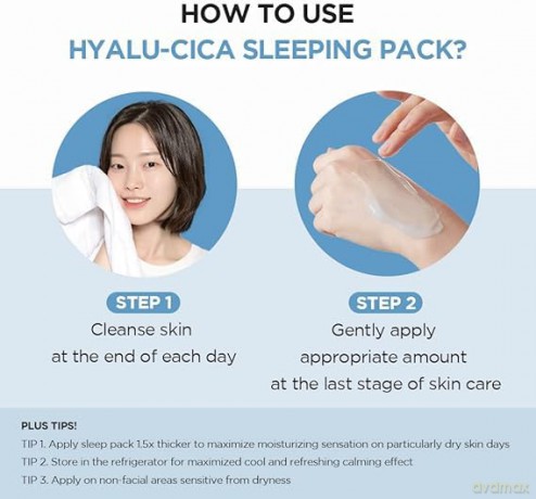 Madagascar Centella Gel Night Mask Hyalu-Cica Sleeping Pack - Volume: 30 ml