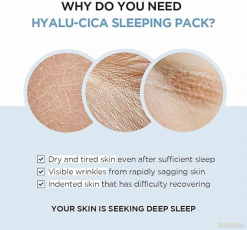 Madagascar Centella Gel Night Mask Hyalu-Cica Sleeping Pack - Volume: 30 ml