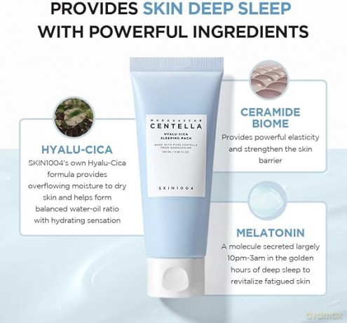 Madagascar Centella Gel Night Mask Hyalu-Cica Sleeping Pack - Volume: 30 ml
