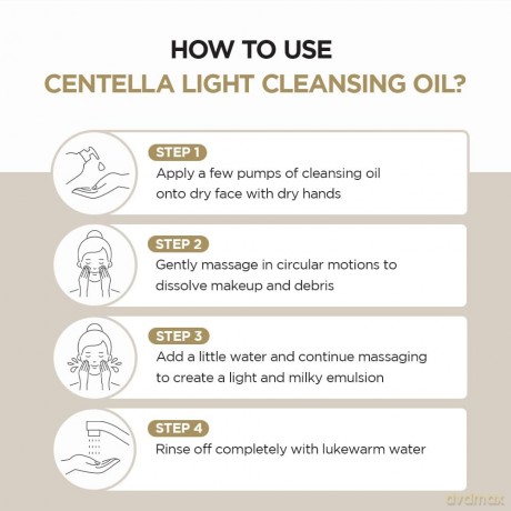 Madagascar Centella Light Cleansing Oil - Volume: 30 ml