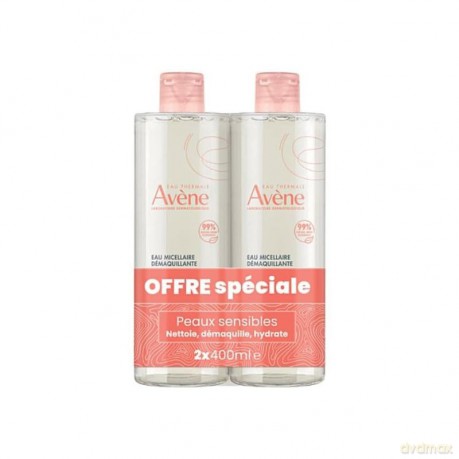 Make-up Removing Micellar Water Set for Normal and Sensitive Skin Make-up Removing Micellar Water 2 x 400 ml