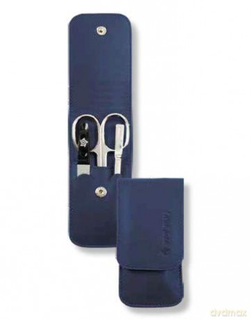 Manicure travel set 3 pieces blue