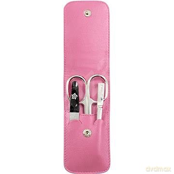 Manicure travel set 3 pieces pink