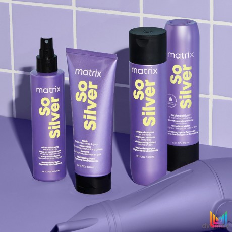 Mask for blond hair neutralizing yellow tones So Silver Neutralizing Mask 500 ml