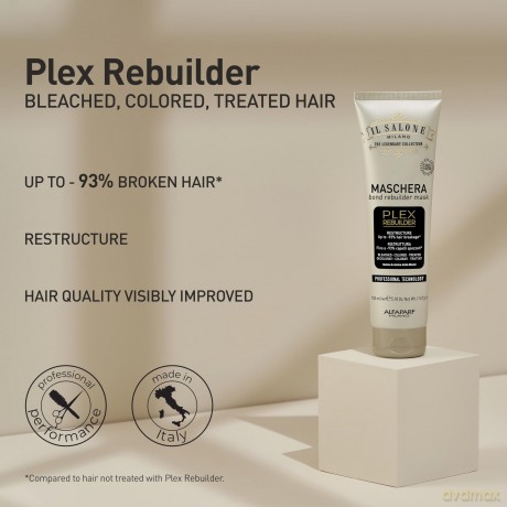 Mask for colored hair Plex Rebuilder Bond Rebuilder Mask - Volume: 150 ml