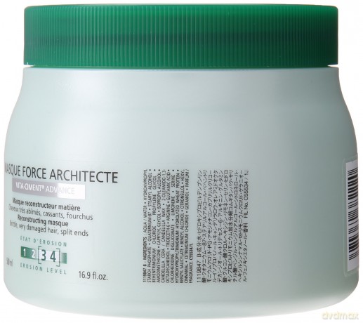Mask for very brittle and damaged hair Masque Force Architecte Reconstructing Masque 500 ml