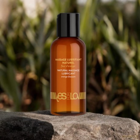 Massage and lubricating organic oil Orange Blossom Natural Massage Lubricant 100 ml