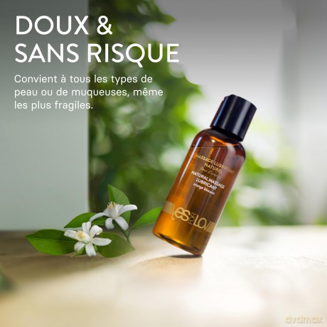 Massage and lubricating organic oil Orange Blossom Natural Massage Lubricant 100 ml