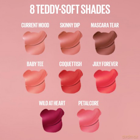 Matte Liquid Lipstick Super Stay Teddy Tint Liquid Lip Tint 5 ml - Shade: 30 Coquettish