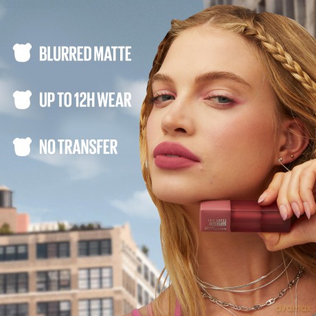 Matte Liquid Lipstick Super Stay Teddy Tint Liquid Lip Tint 5 ml - Shade: 30 Coquettish