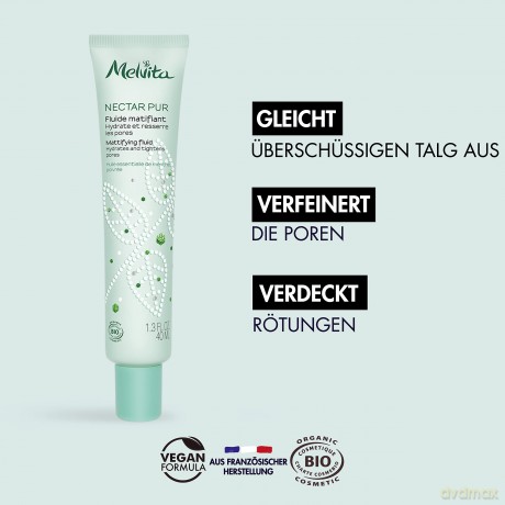 Mattifying fluid for mixed to oily skin Nectar Pur Mattifying Fluid 40 ml